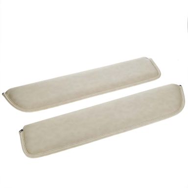 Parchment Sun Visors without Rods (pair), 66-77 Ford Bronco